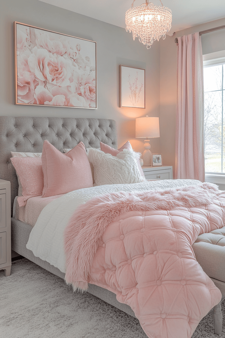 Cozy Teen Girl Bedroom