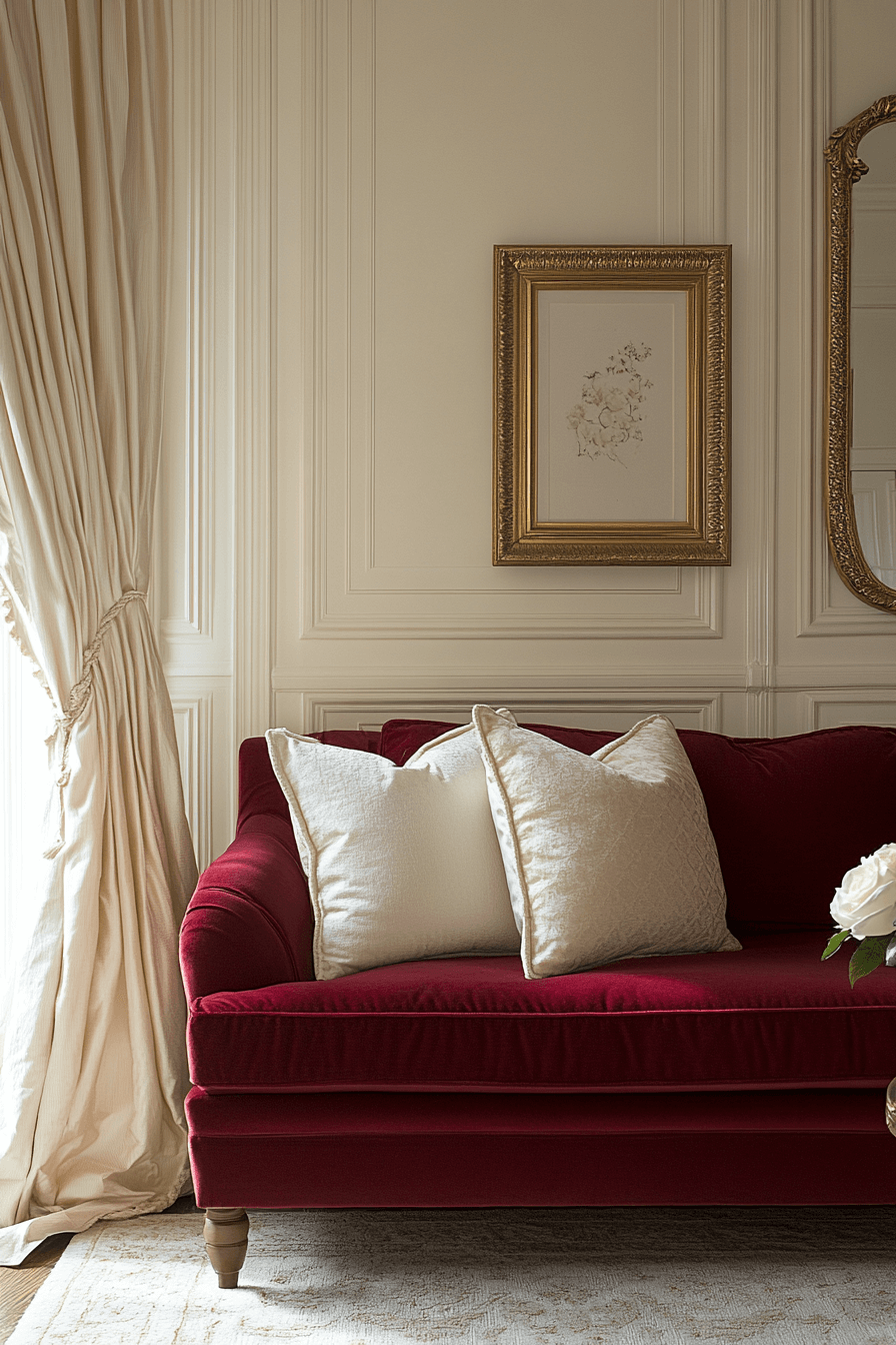 29 Red Couch Living Rooms That Bring Bold Style and Cozy Warmth 7 red couch living room