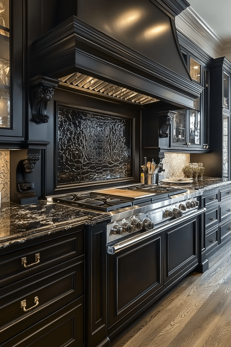 29 Dark Walnut Kitchen Cabinets That Bring Timeless Elegance and Charm 8 dark walnut kitchen cabinets