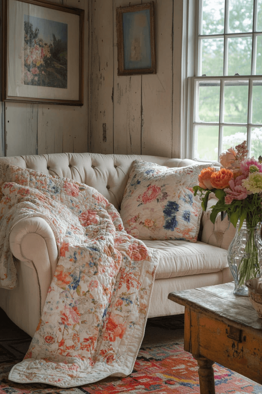 29 Cozy Vintage Living Room Ideas That Bring Warmth And Timeless Charm ...