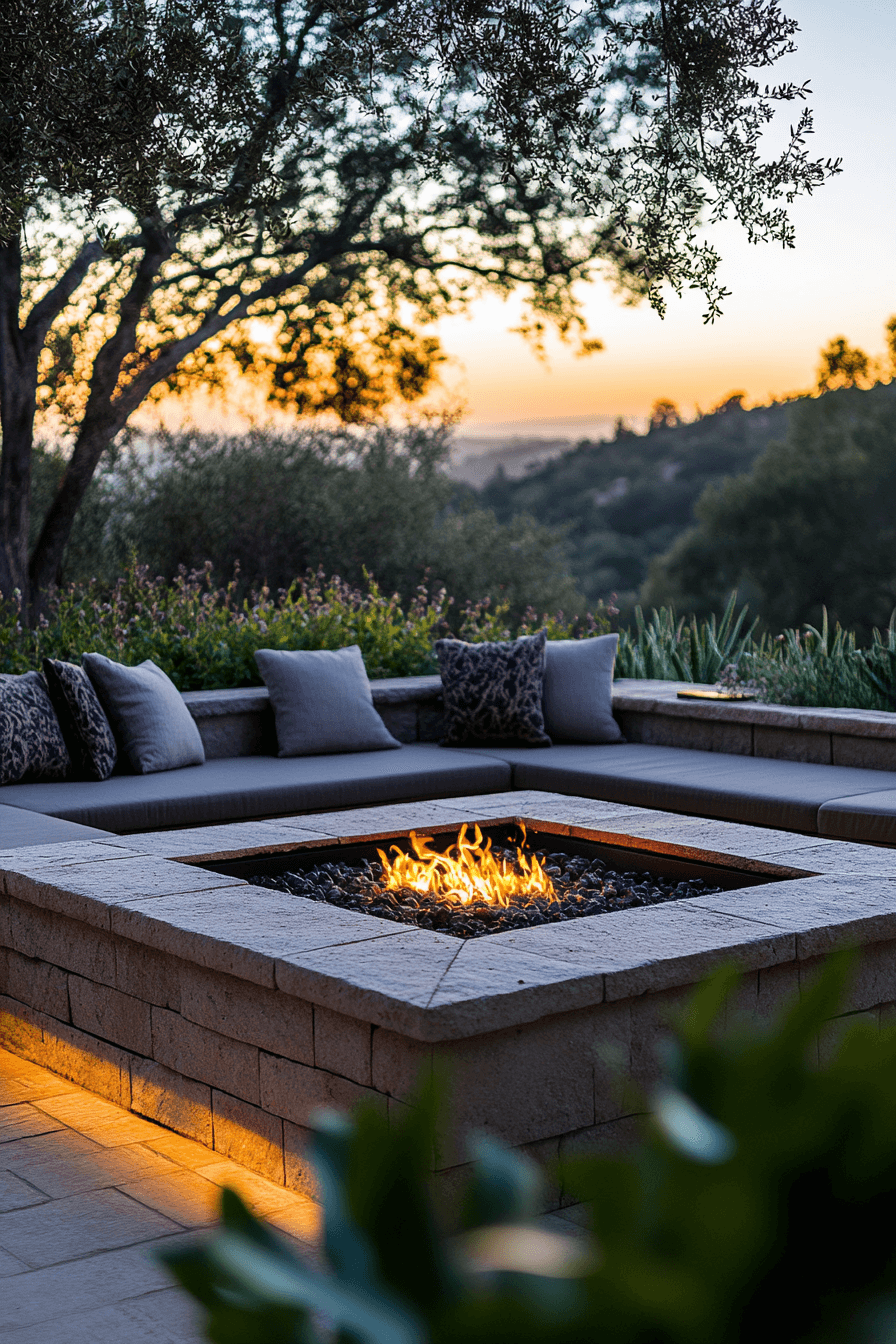 outside firepit ideas