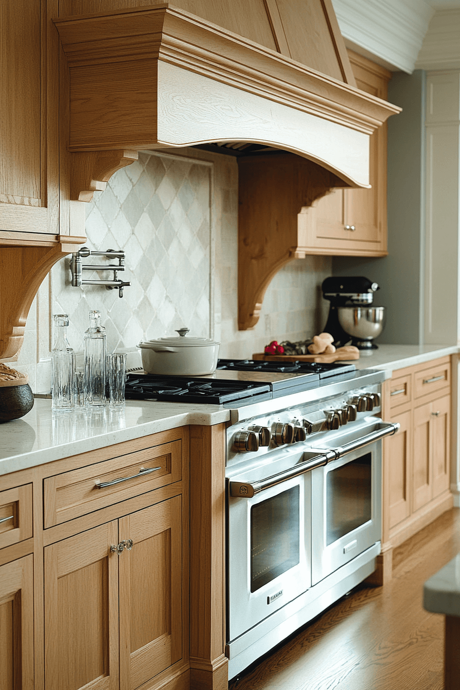 29 Natural Maple Kitchen Cabinets That Bring Light, Warmth, and Timeless Style 8 natural maple kitchen cabinets