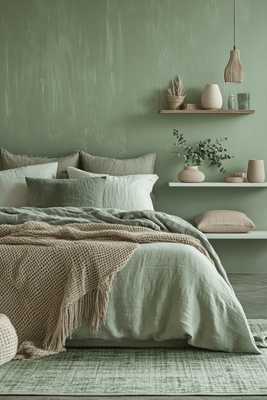 Sage Green And Grey Bedroom Ideas