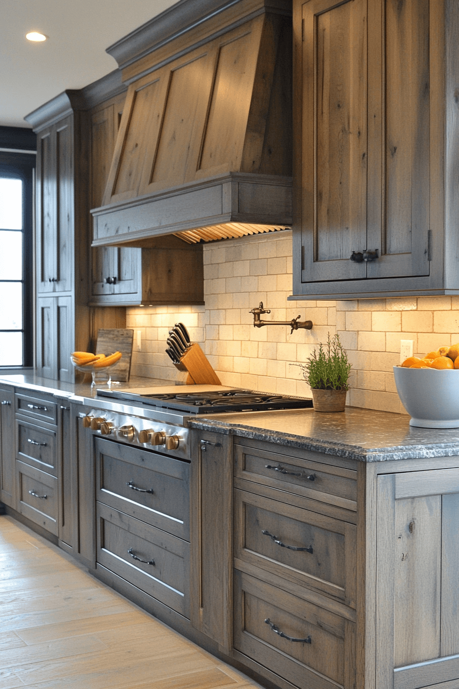 29 Dark Stained Kitchen Cabinets That Add Depth, Beauty, and Timeless Charm 8 dark stained kitchen cabinets