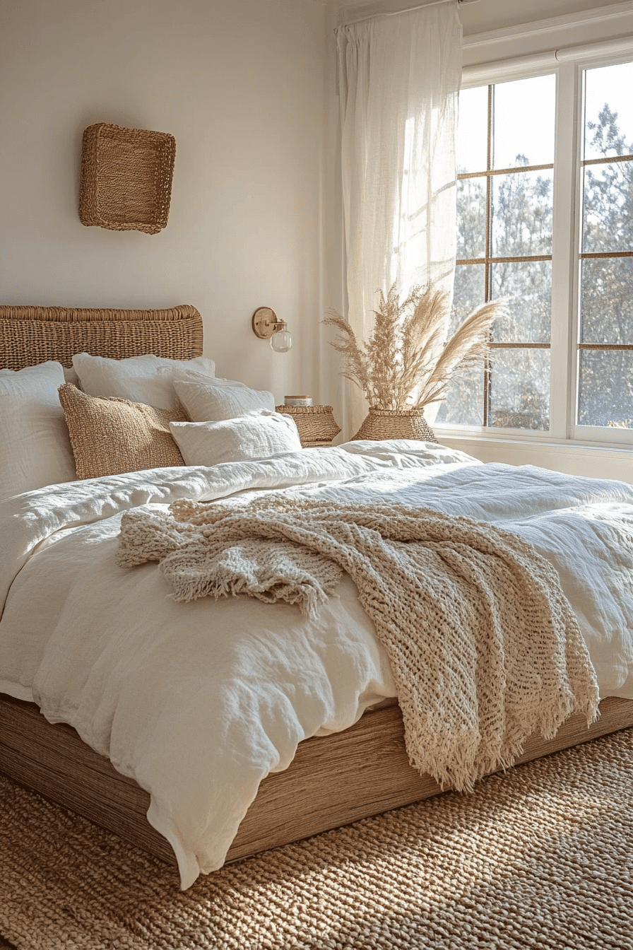 cozy boho bedroom