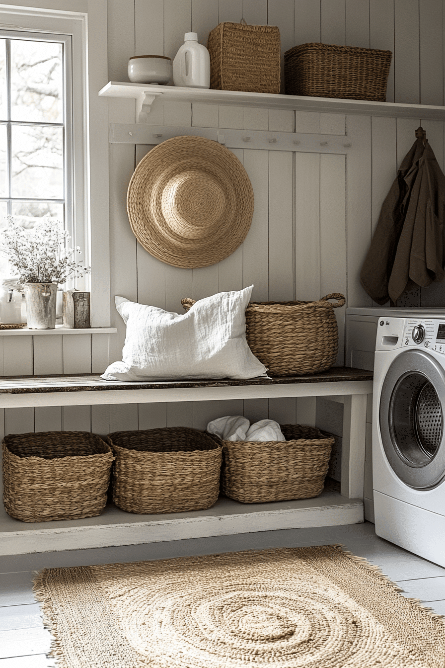 farmhouse laundry room