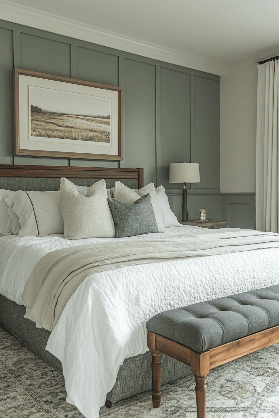 Sage Green And Grey Bedroom Ideas
