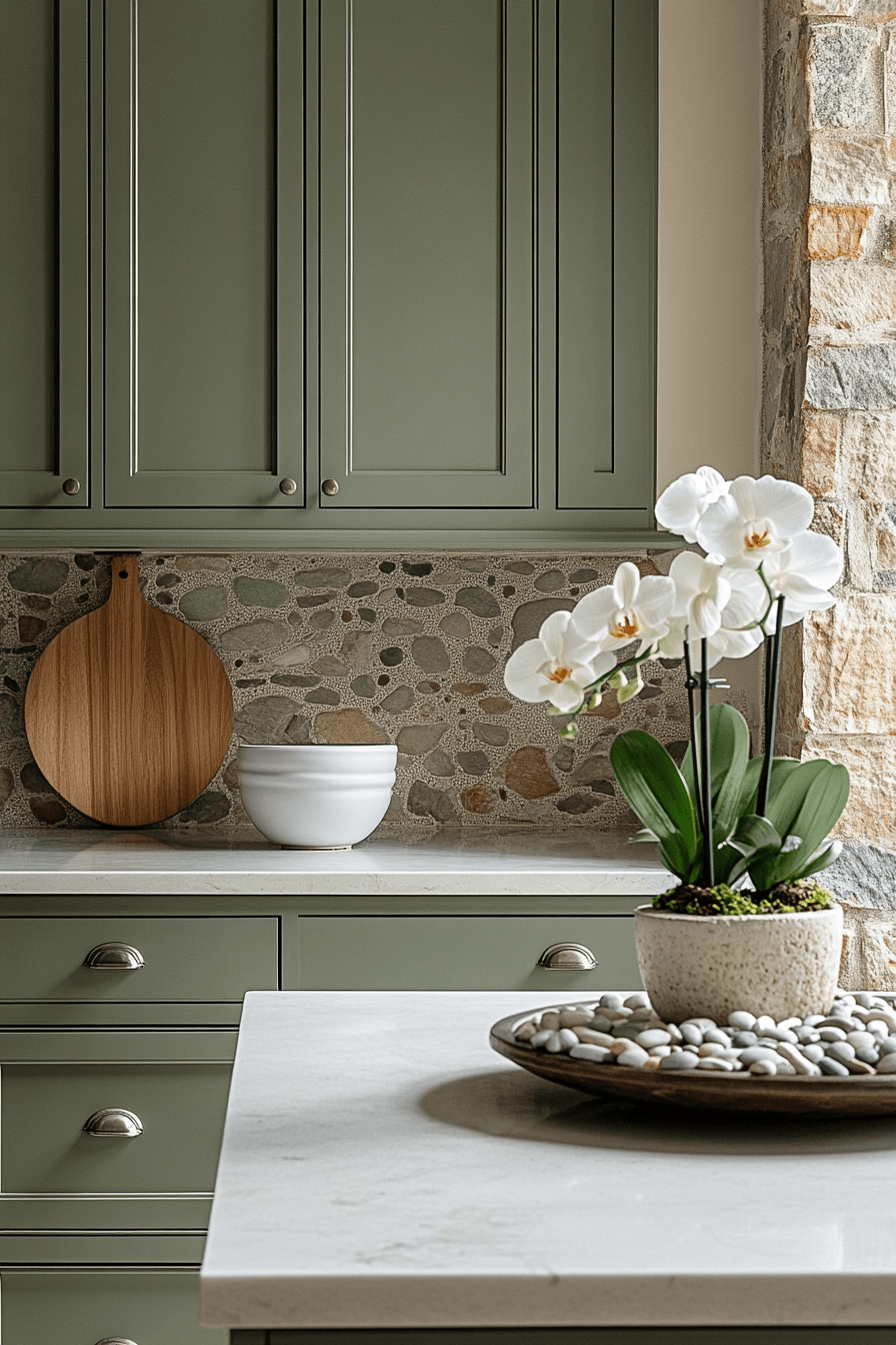 29 Clary Sage Kitchen Cabinets That Bring Fresh Style and Calm Elegance 9 clary sage kitchen cabinets