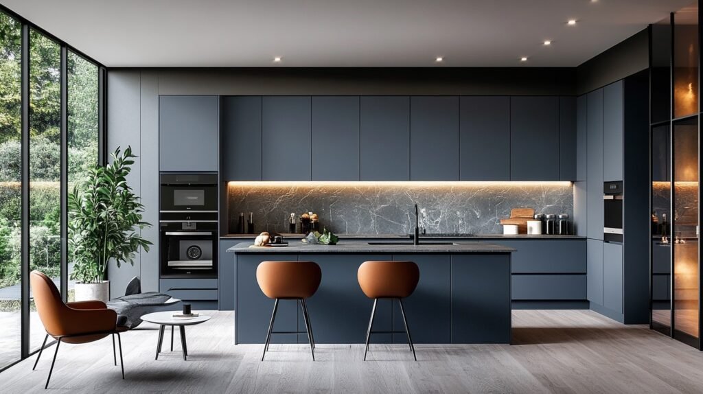 29 Blue Grey Kitchen Cabinets That Bring Cool Elegance and Everyday Comfort 60 blue grey kitchen cabinets
