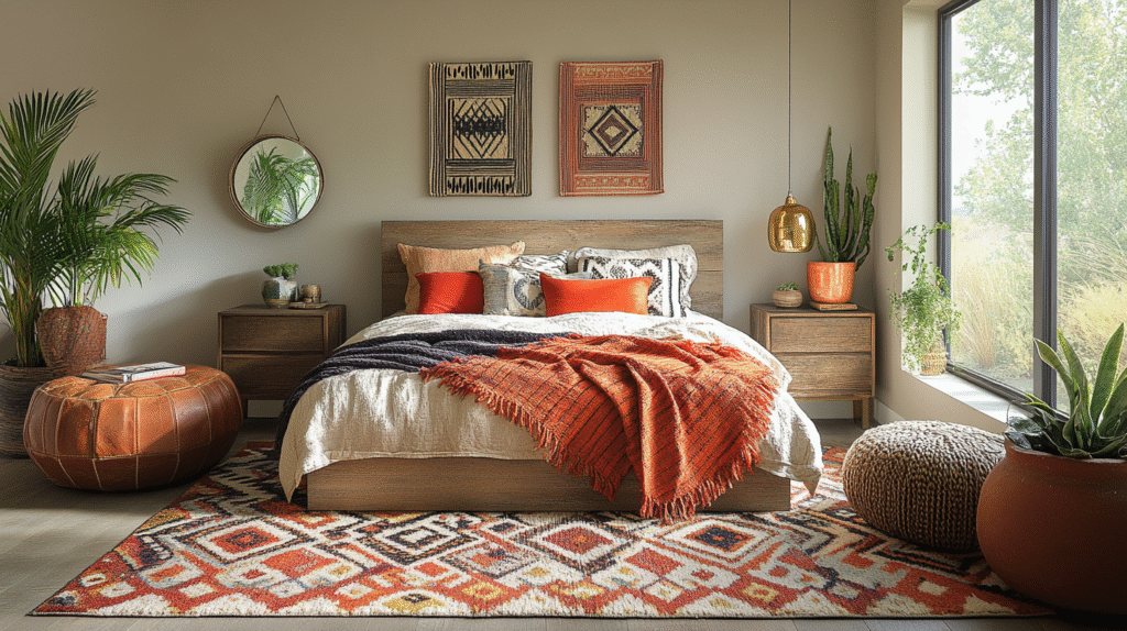 boho chic bedroom