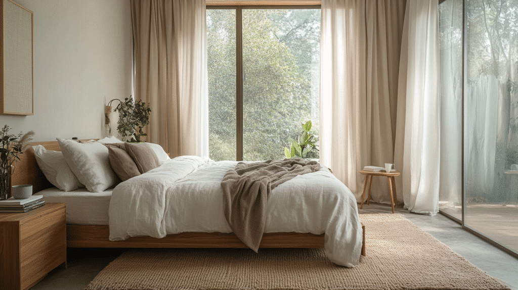 cozy vintage bedroom