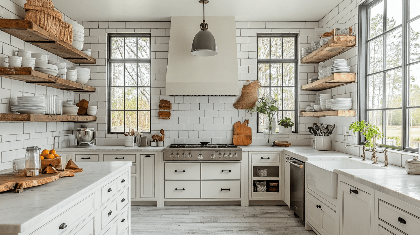 29 Farmhouse Kitchen Backsplash Ideas That Add Charm And Joy To Your ...