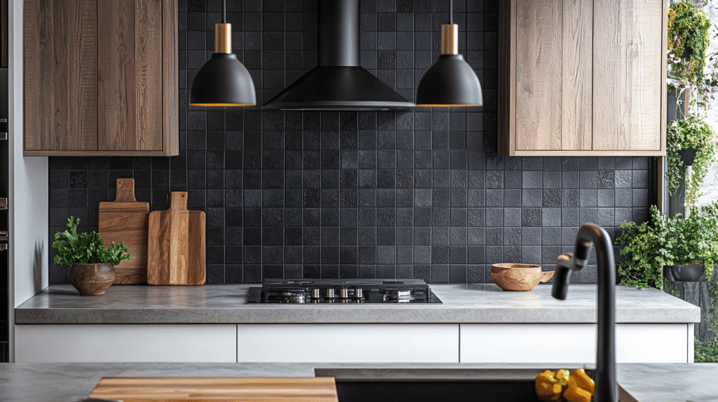 mosaic backsplash kitchen