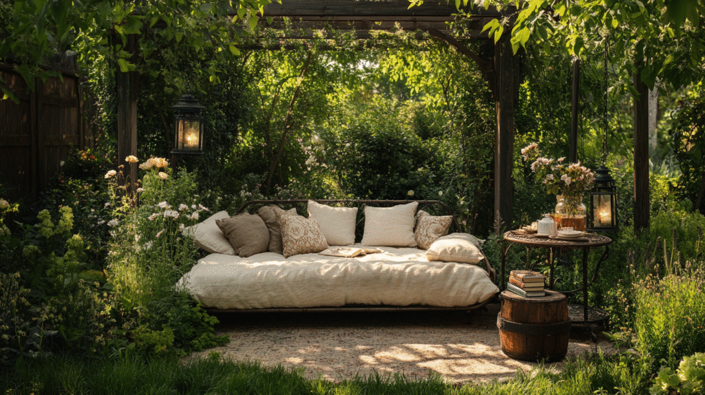 vintage garden decor