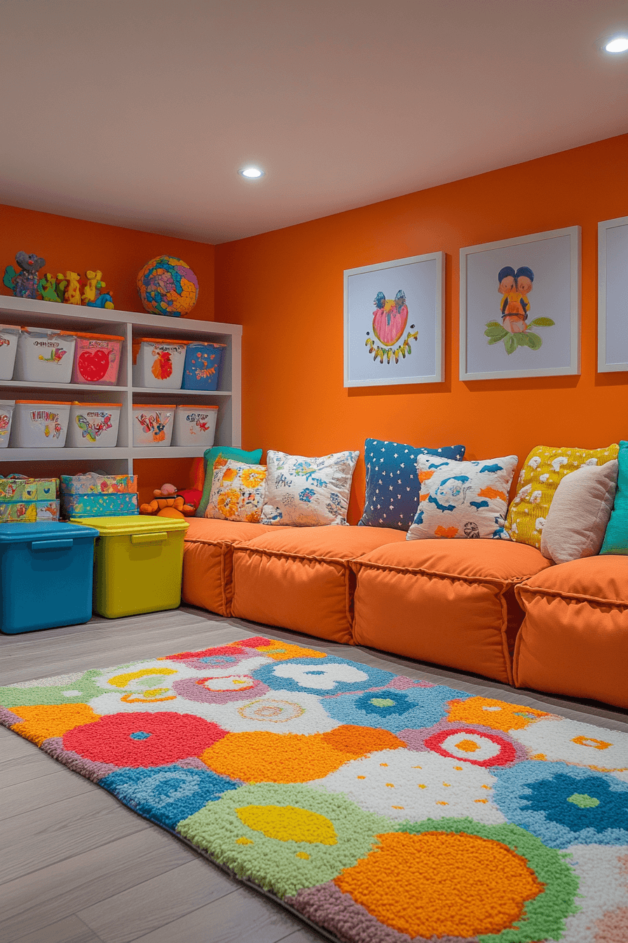 basement playroom
