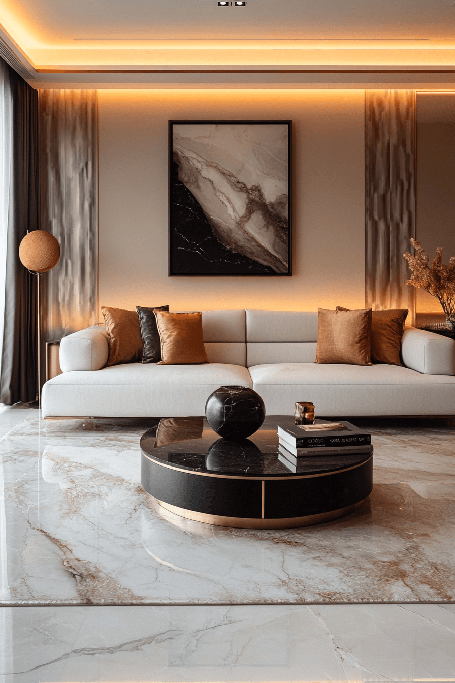 luxury living room decor