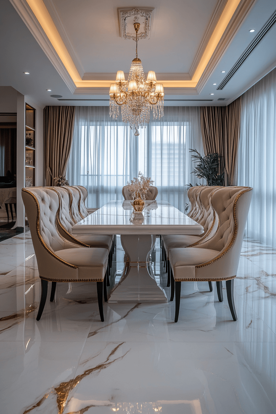 luxury dining room