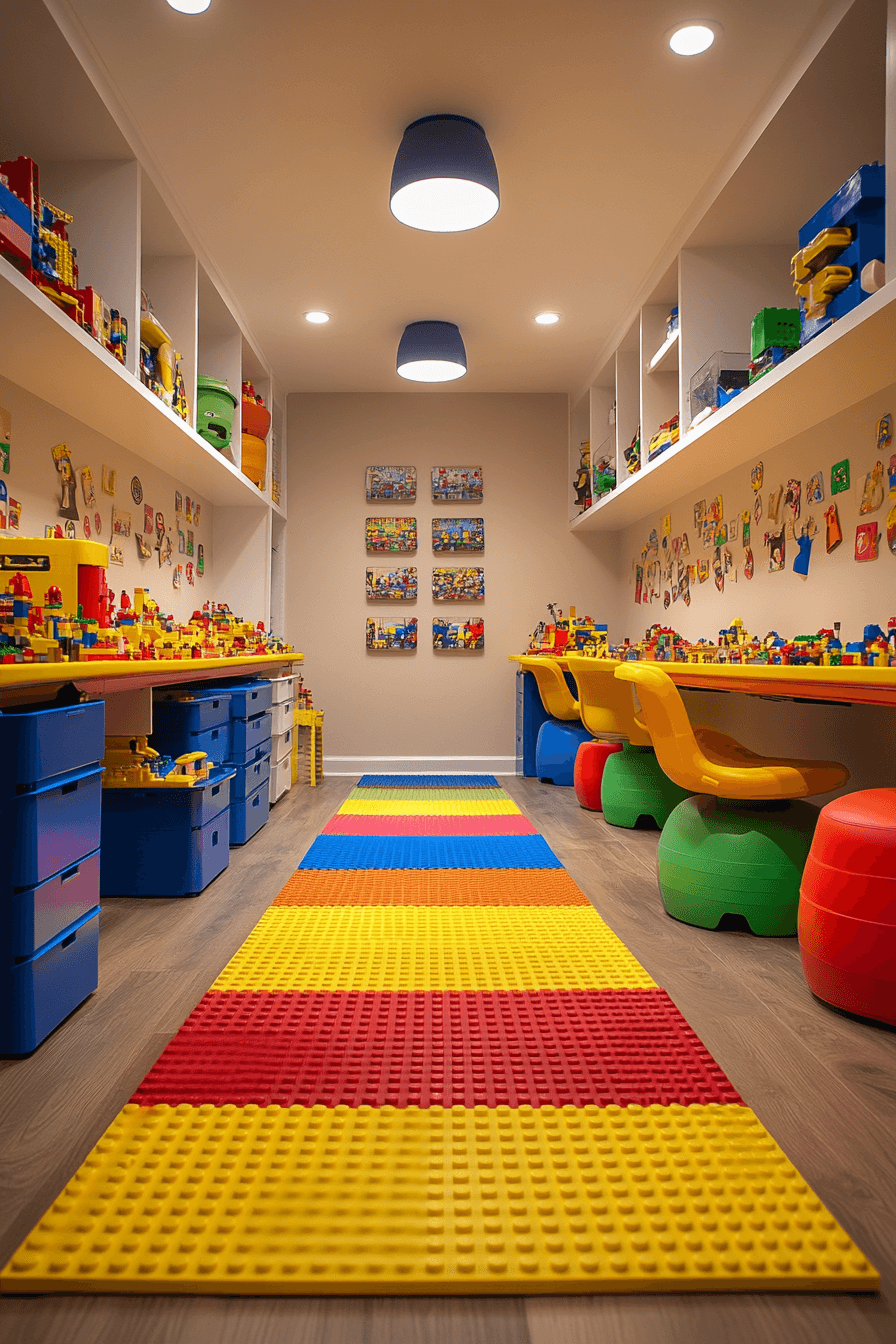 basement playroom