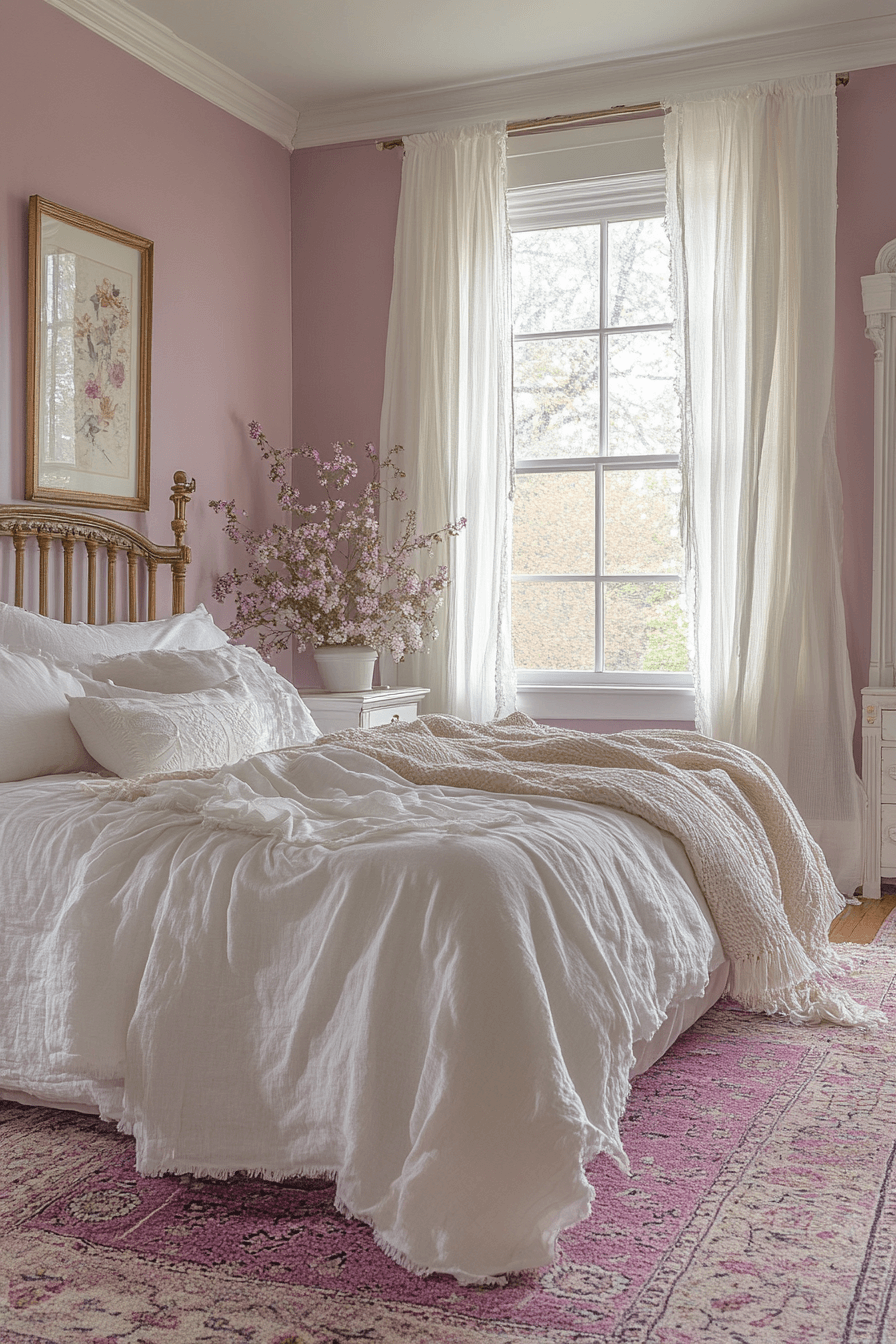 moody feminine bedroom