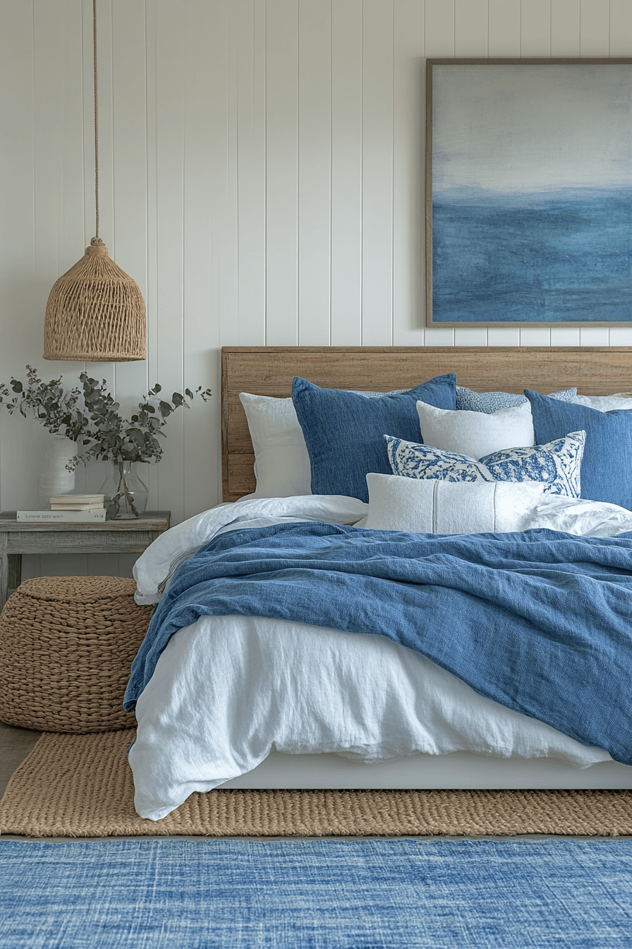 boho coastal bedroom