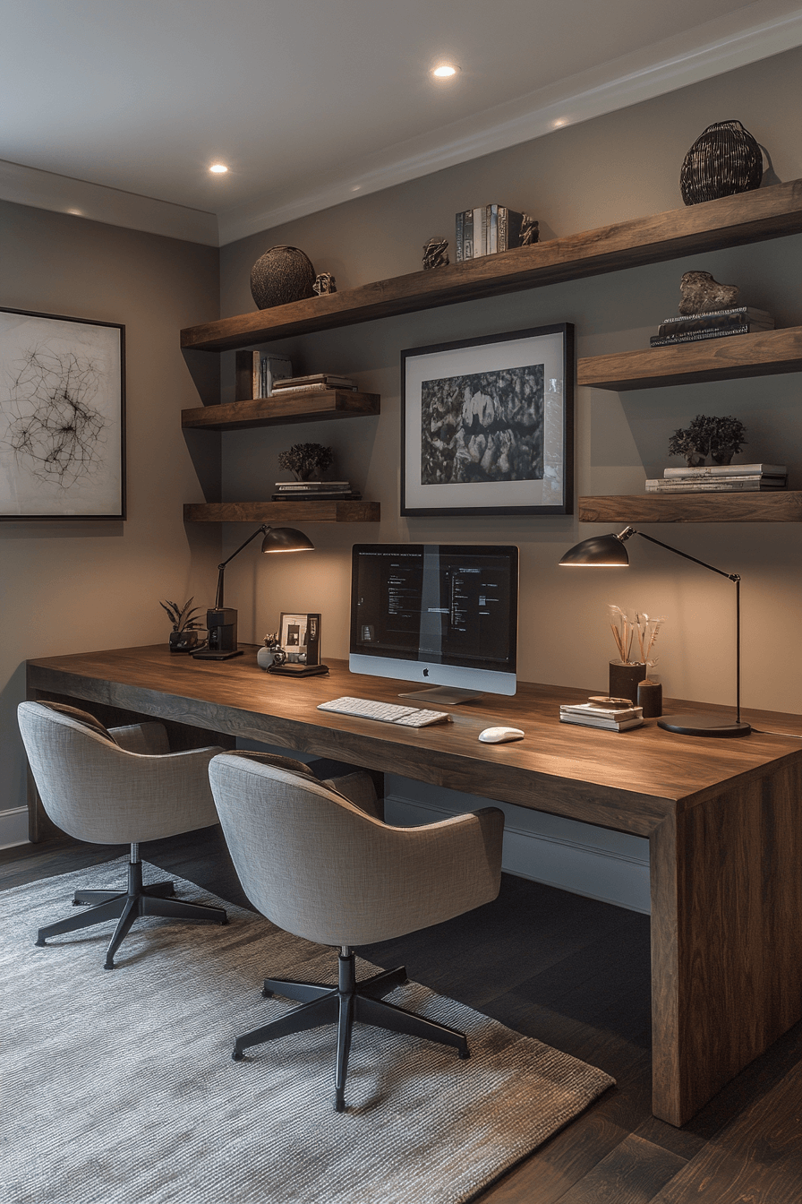 basement office