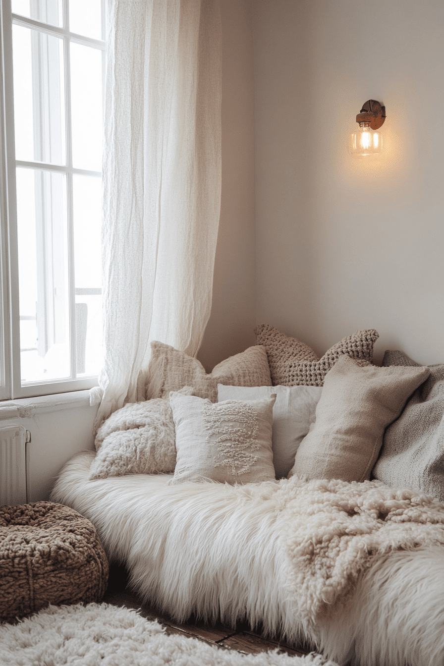 cozy studio apartment