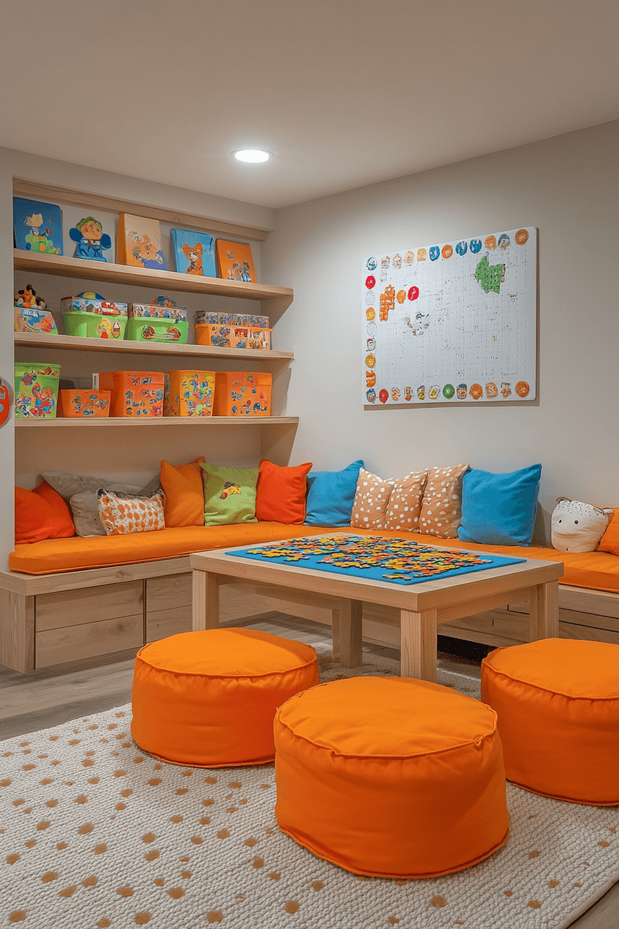 basement playroom