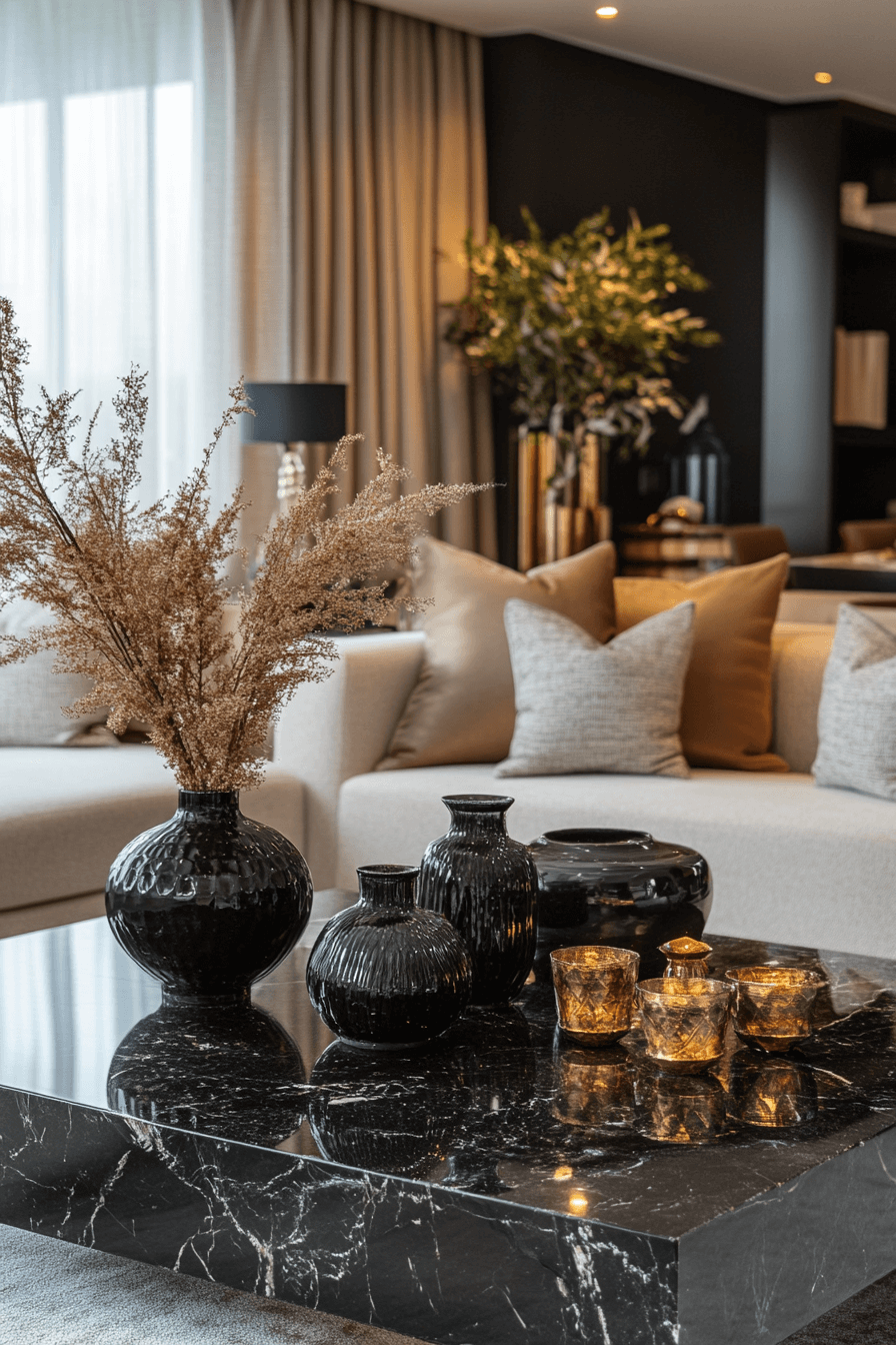 luxury living room decor