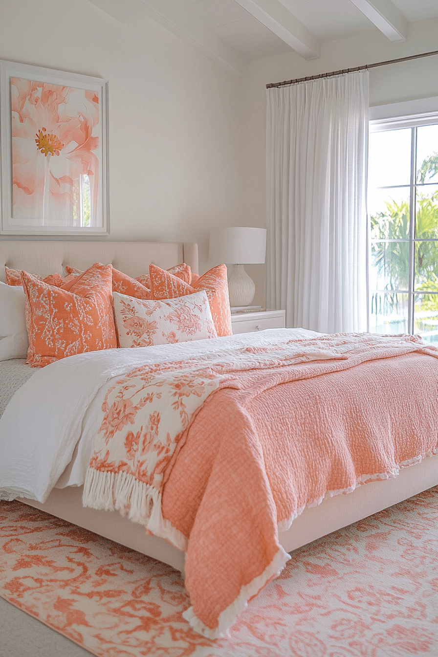 boho coastal bedroom