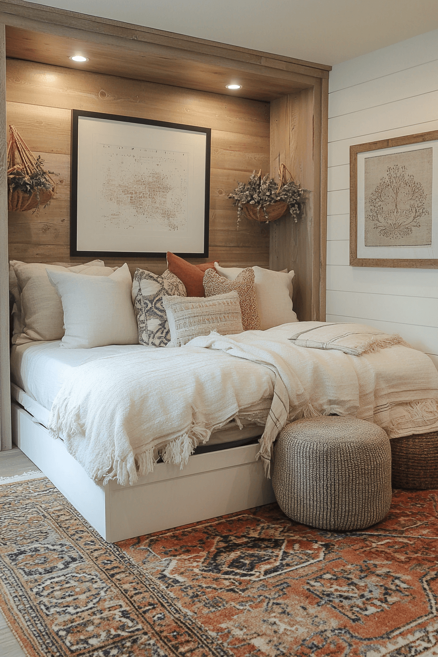 cozy studio apartment