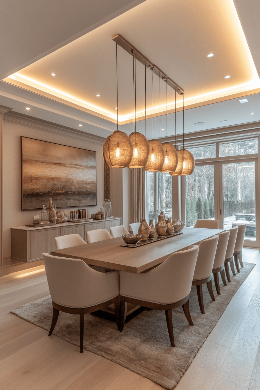 luxury dining room