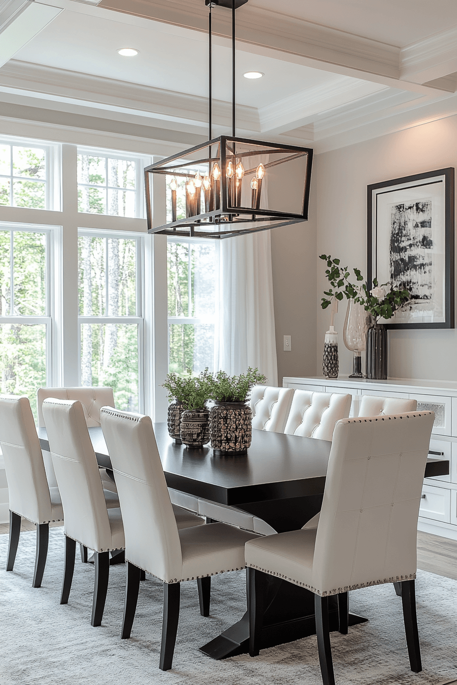 luxury dining room