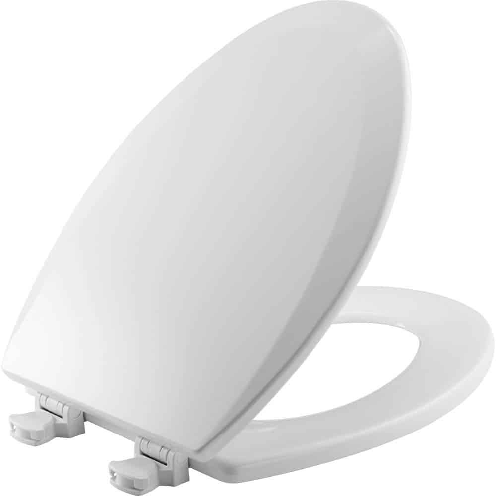 Bemis 1500EC 390 Lift-Off Wood Elongated Toilet Seat