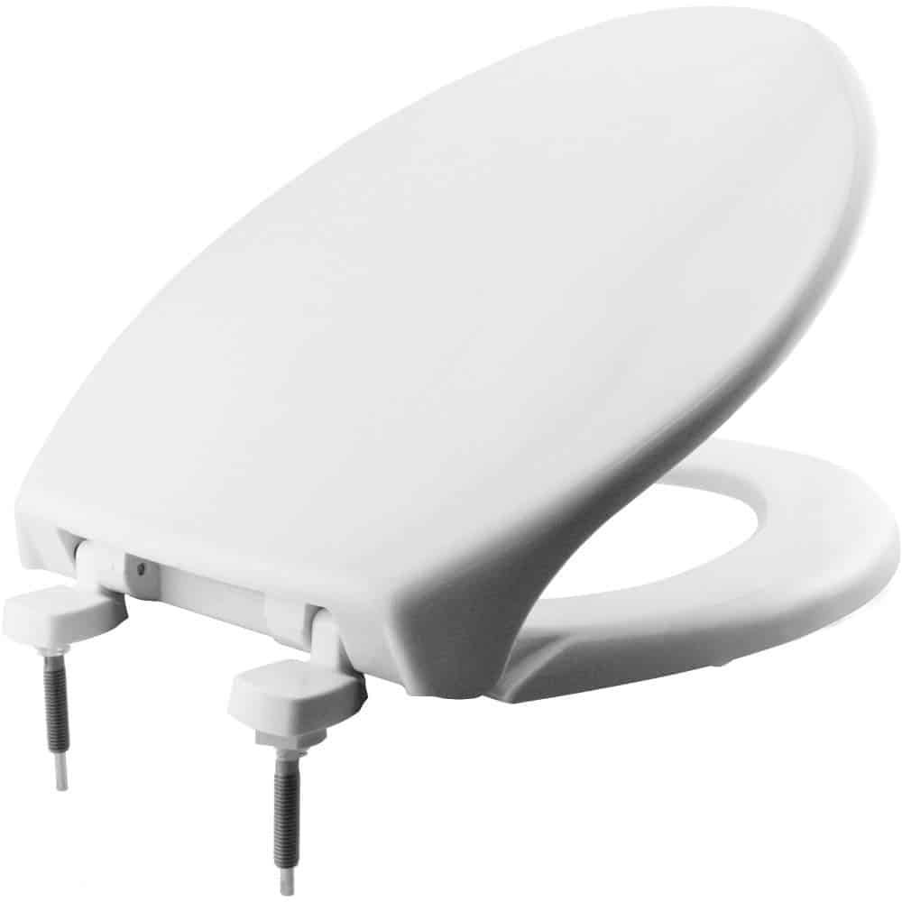 Bemis 7800TDG 000 Commercial Heavy Duty Closed Front Toilet Seat with Cover