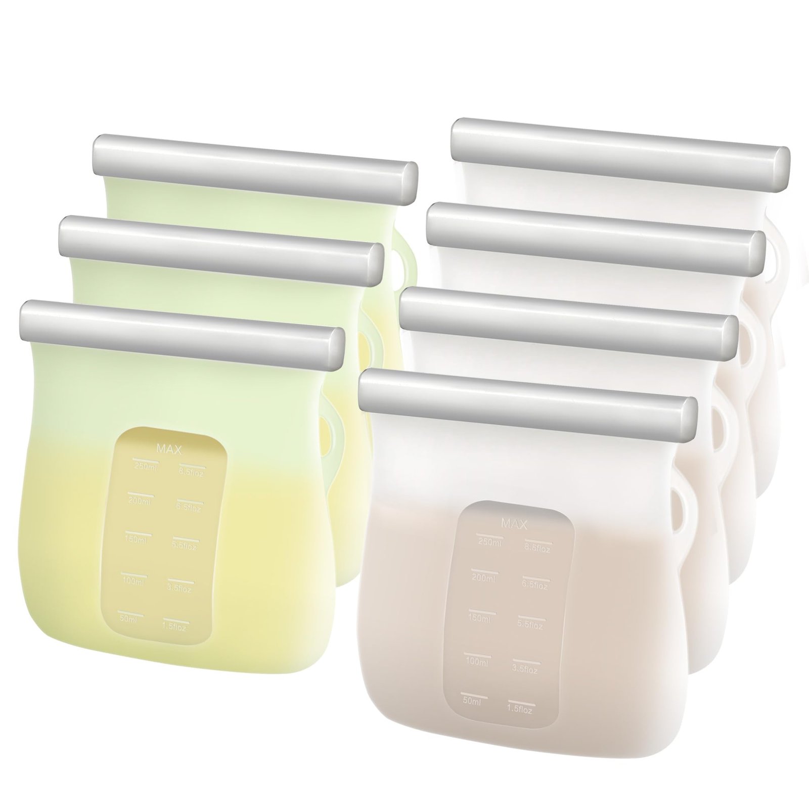 Sicyeast Reusable Breast Milk Storage Bags