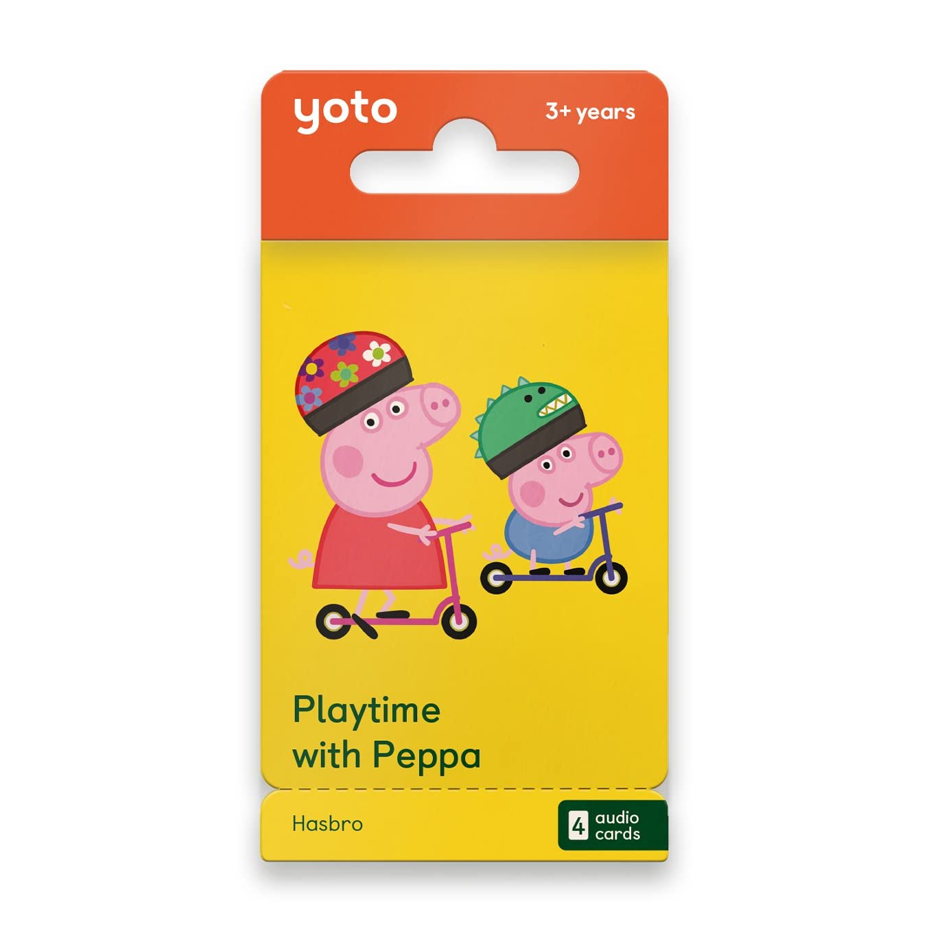 Yoto Playtime with Peppa – 4 Kids Audiobook Story Cards