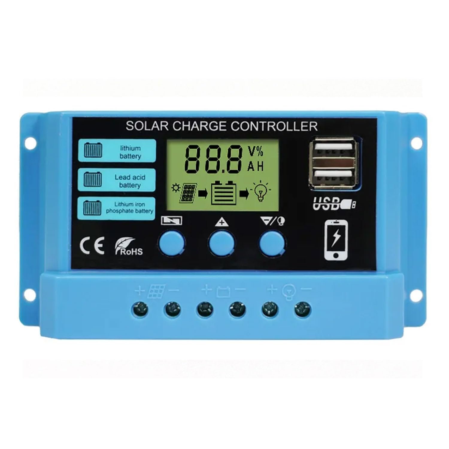 Peidesi PWM Solar Charge Controller