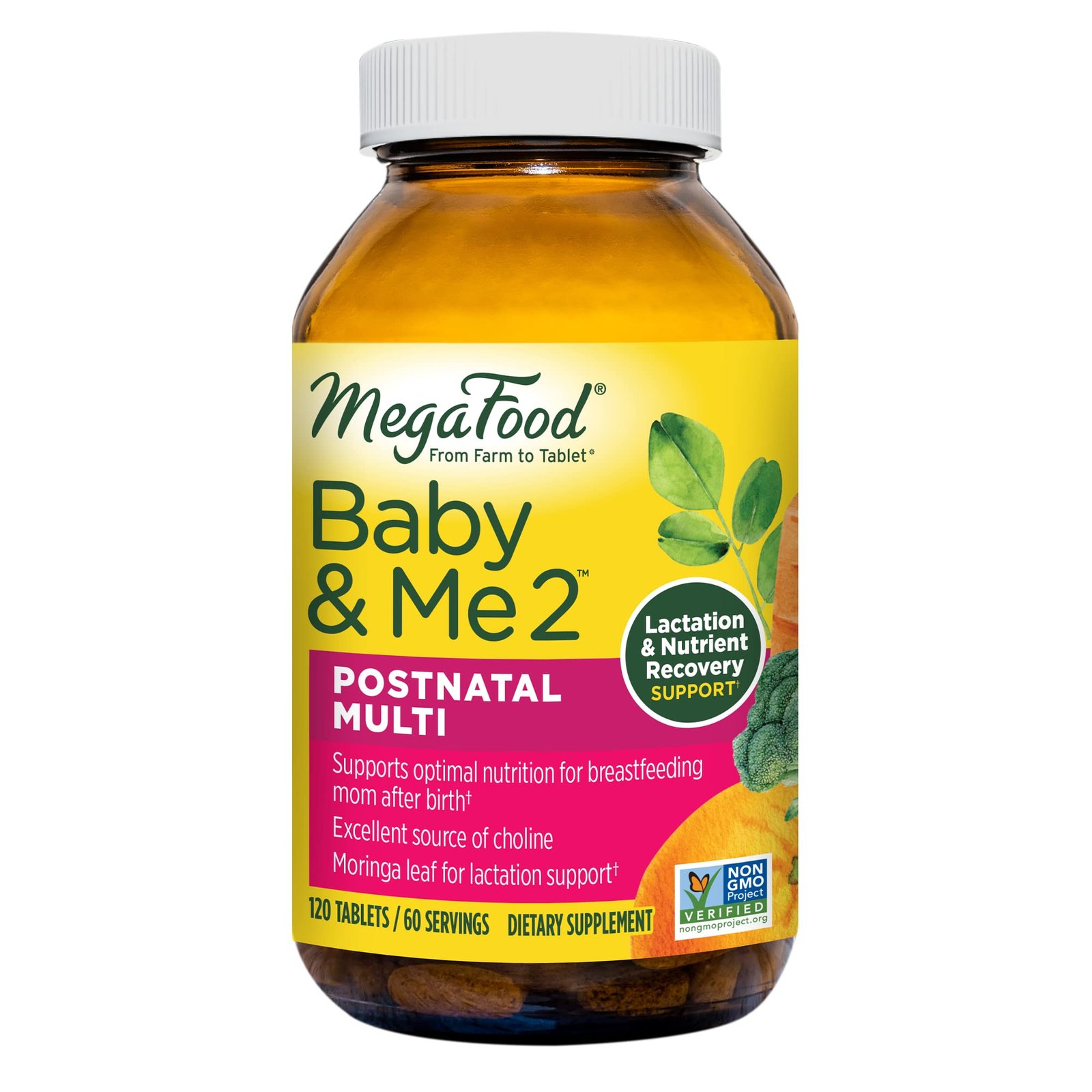 MegaFood Baby & Me 2 Postnatal Vitamins