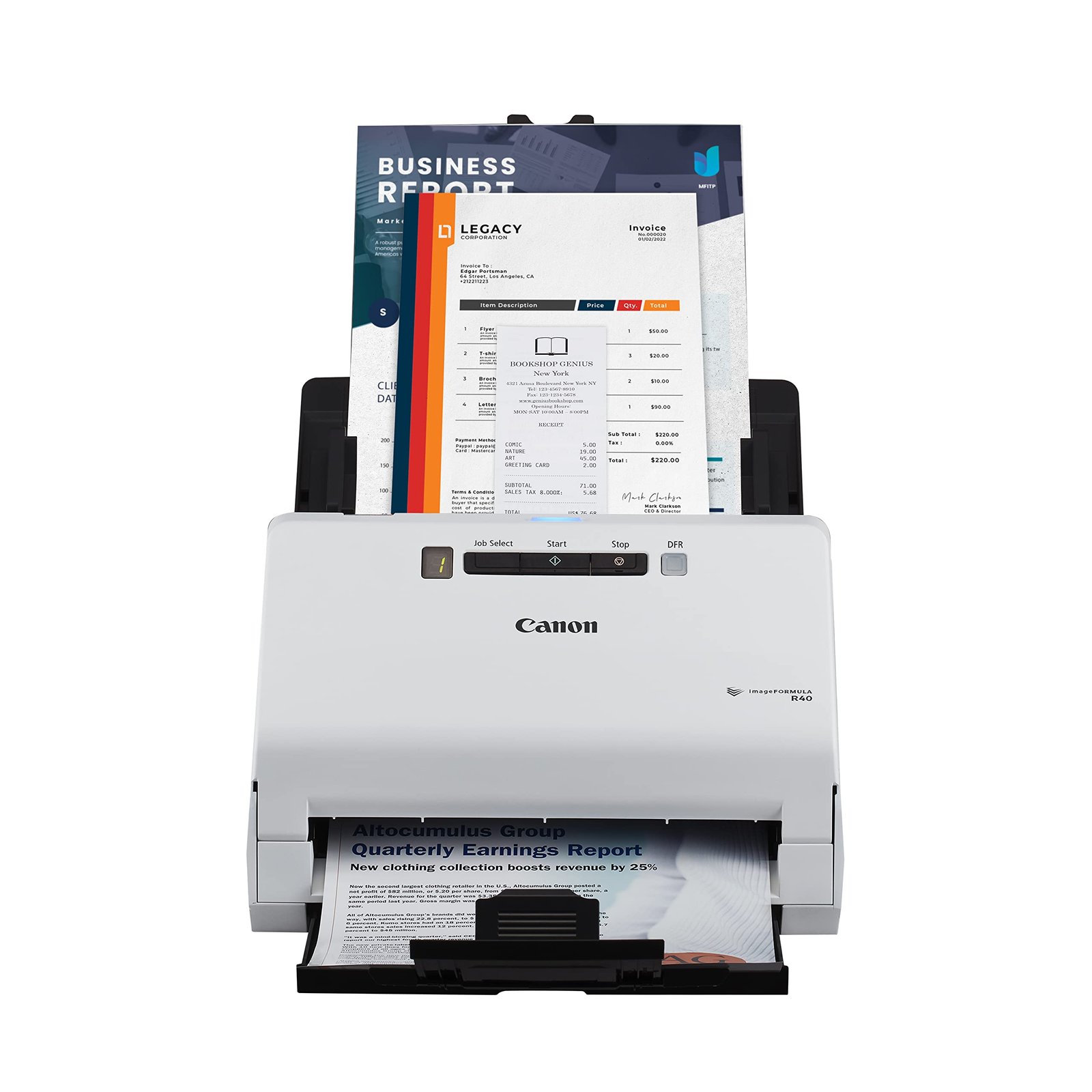 Best Photo Scanner: Top 8 Picks for High-Quality Scanning in 2026 6 Canon imageFORMULA R40 Office Document Scanner Receipt Edition