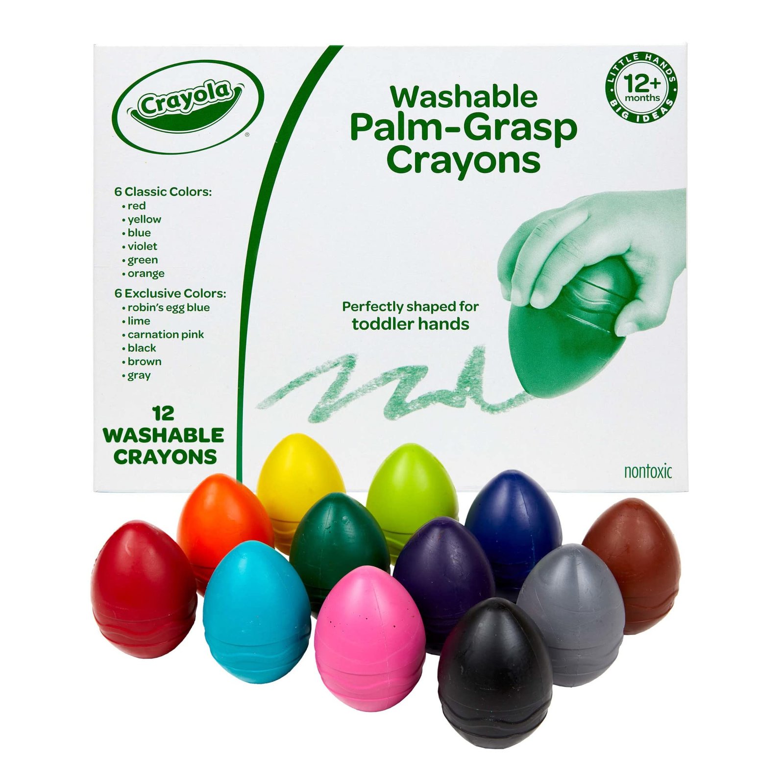 Crayola Toddler Crayons in Egg Shape
