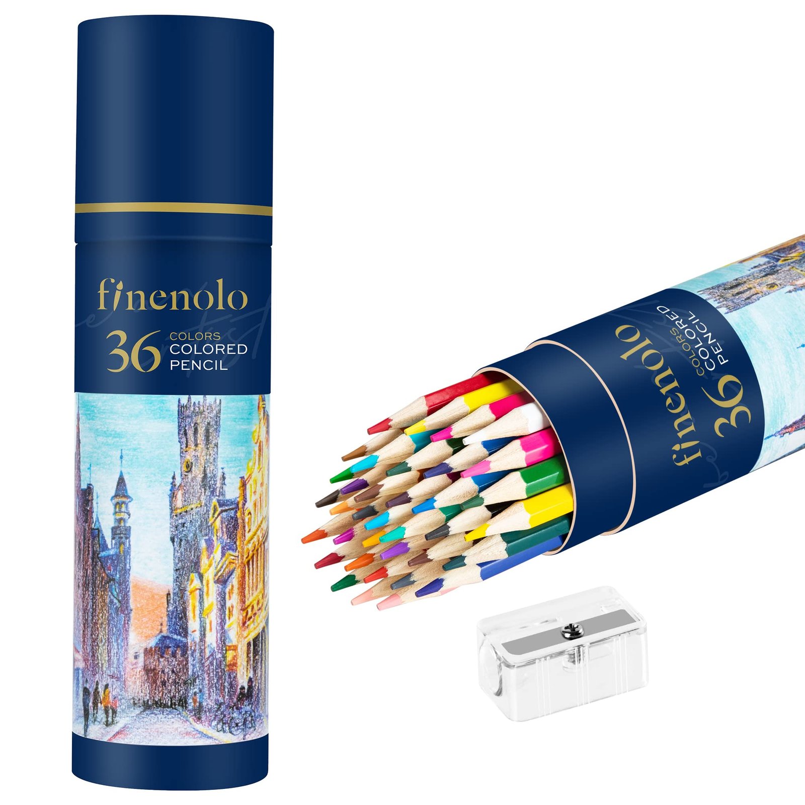 finenolo 36 Pack Colored Pencils