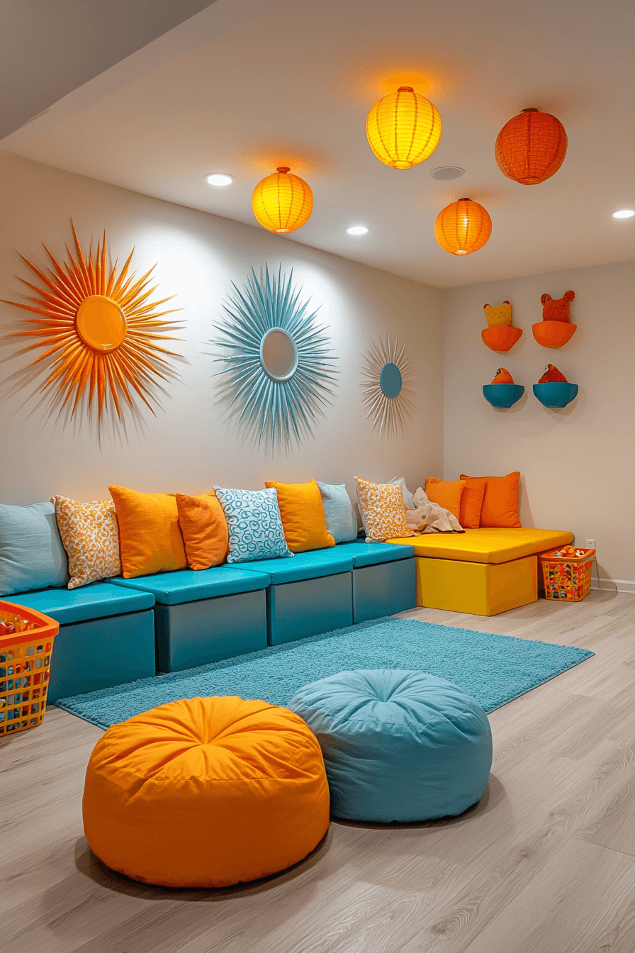 basement playroom