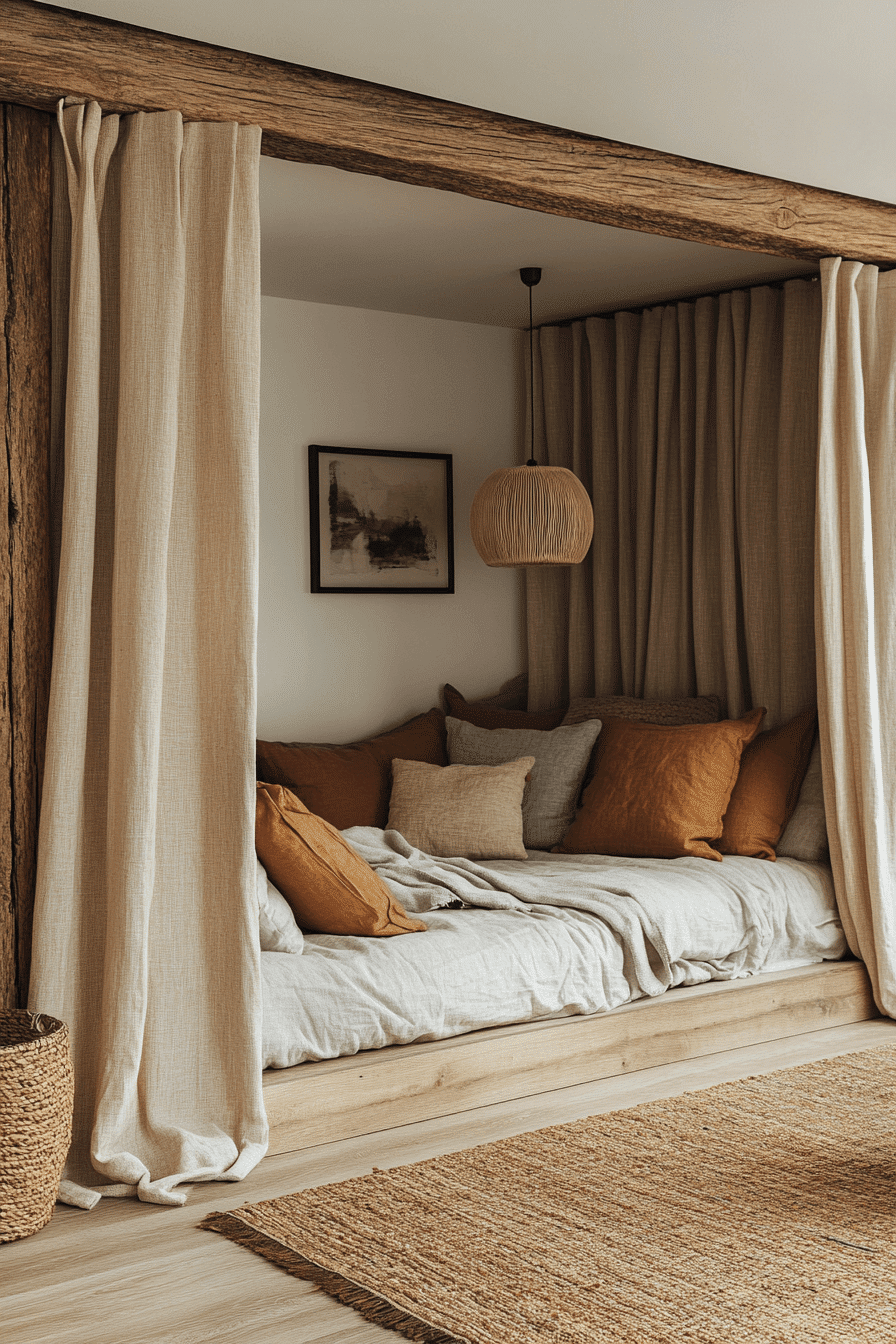 cozy studio apartment