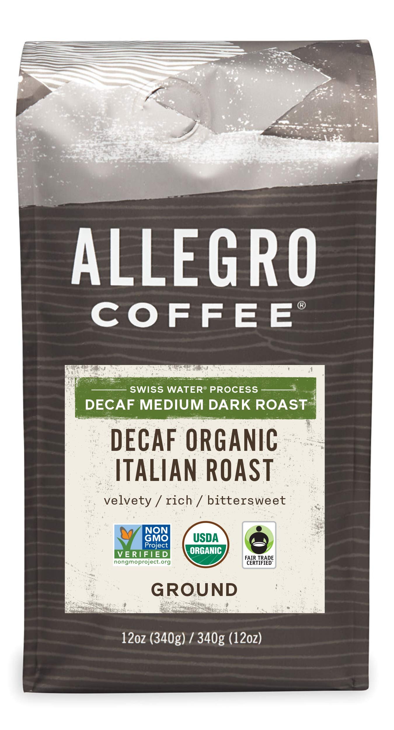 8 Best Decaf Coffee Brands in 2026 7 Allegro Coffee Decaf Organic Italian Roast Ground Coffee best decaf coffee