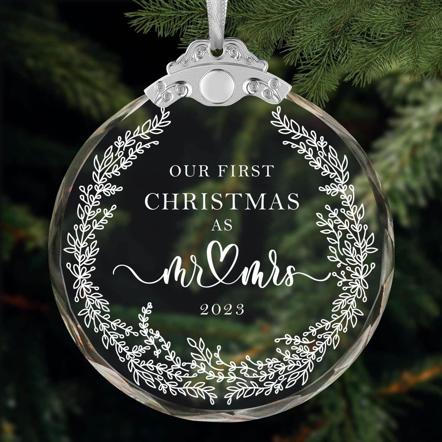 Our First Christmas Married Ornament 2023