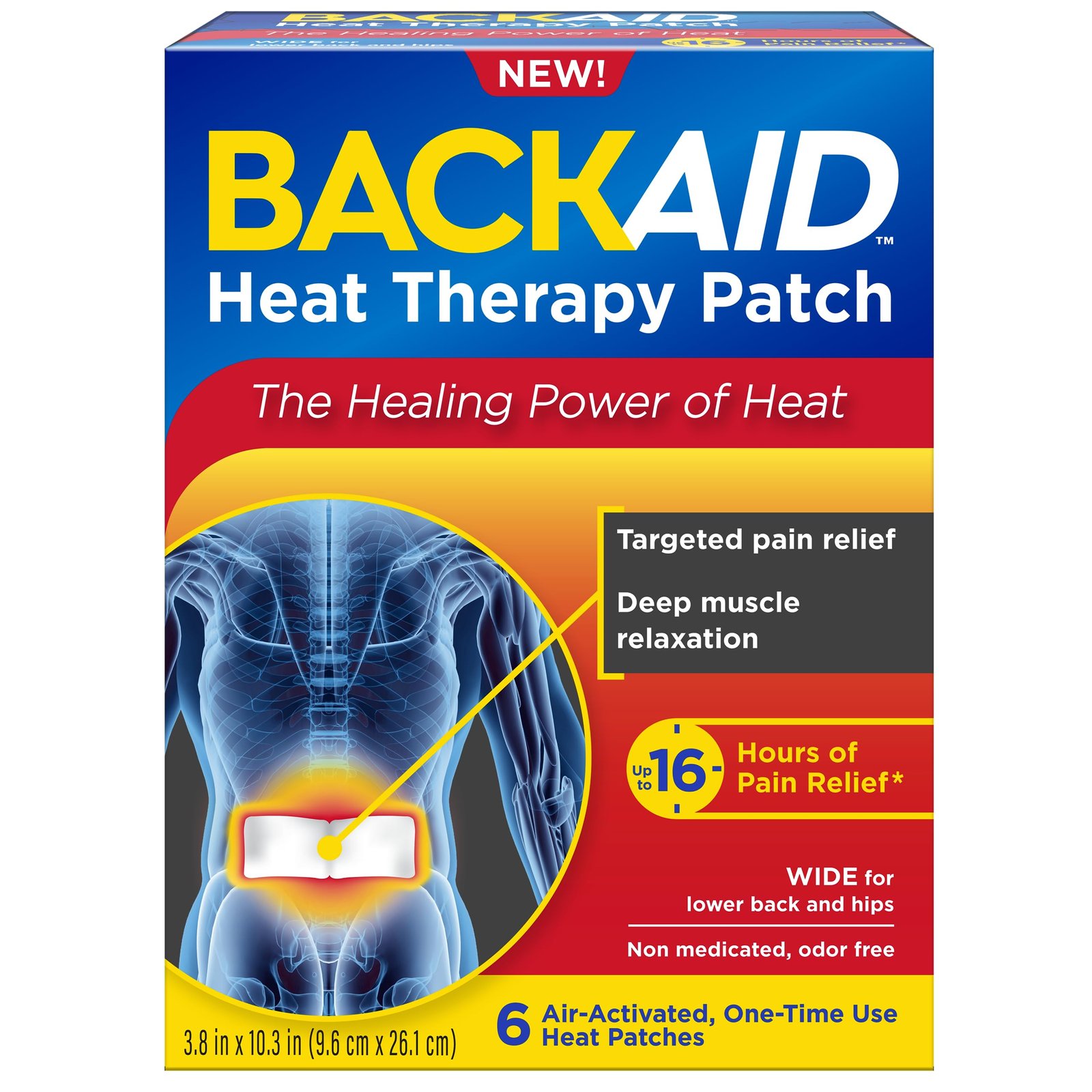 Backaid Heat Therapy Patch
