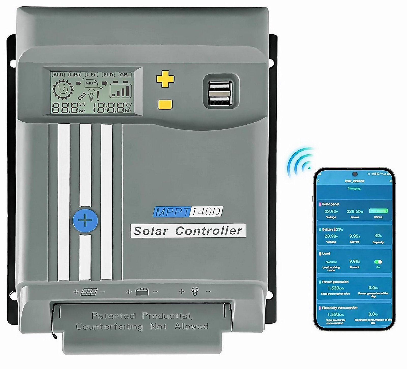 Homestead Batteries MPPT Solar Charge Controller