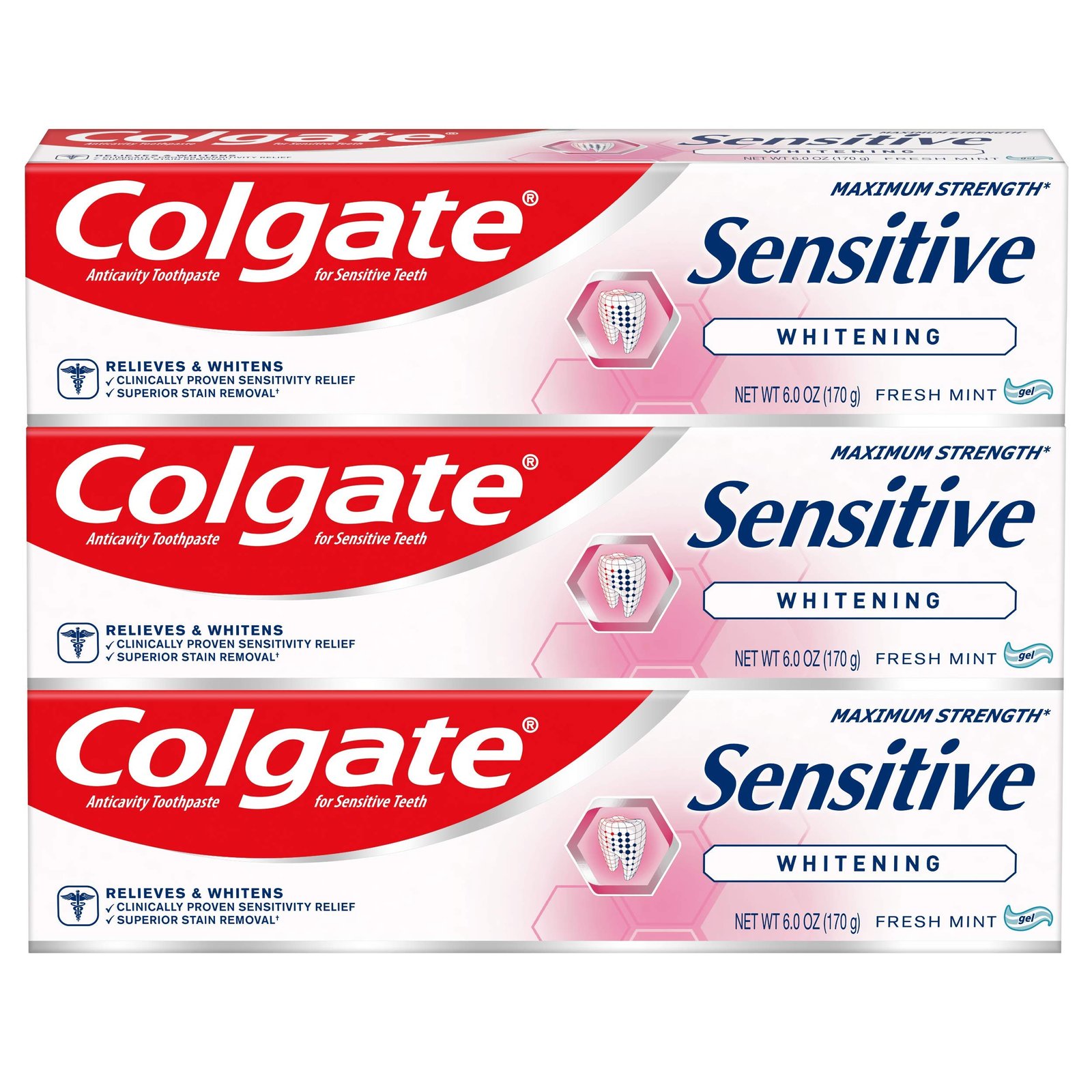 Colgate Whitening Toothpaste for Sensitive Teeth