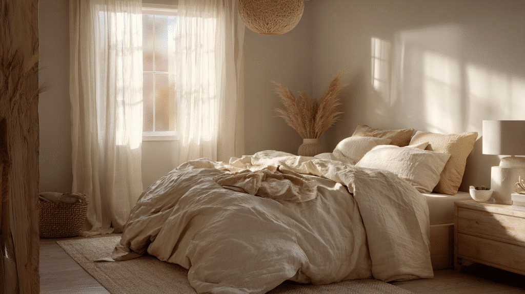 cozy feminine bedroom