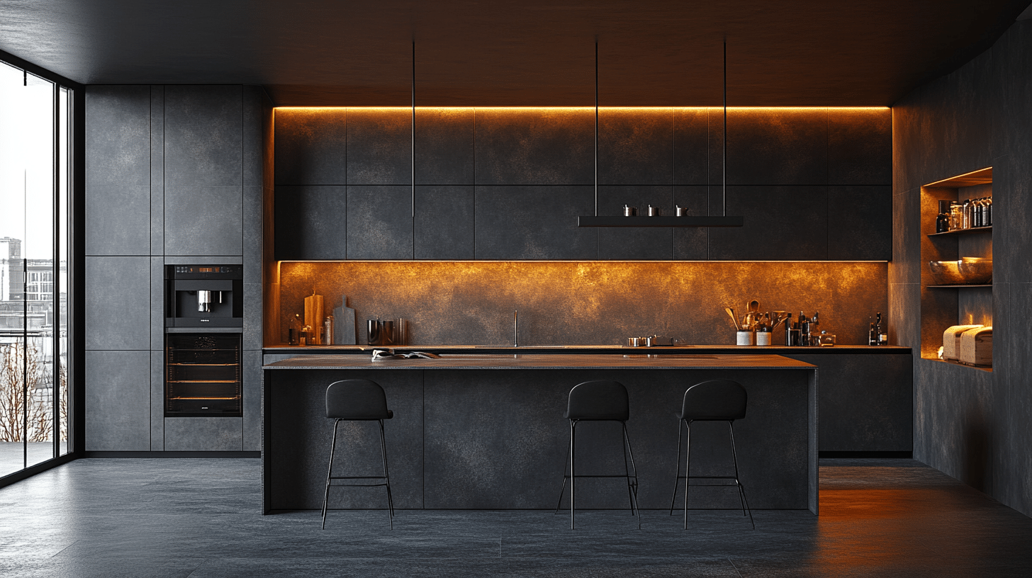 29 Dark Gray Kitchen Cabinets That Balance Bold Design With Classic ...